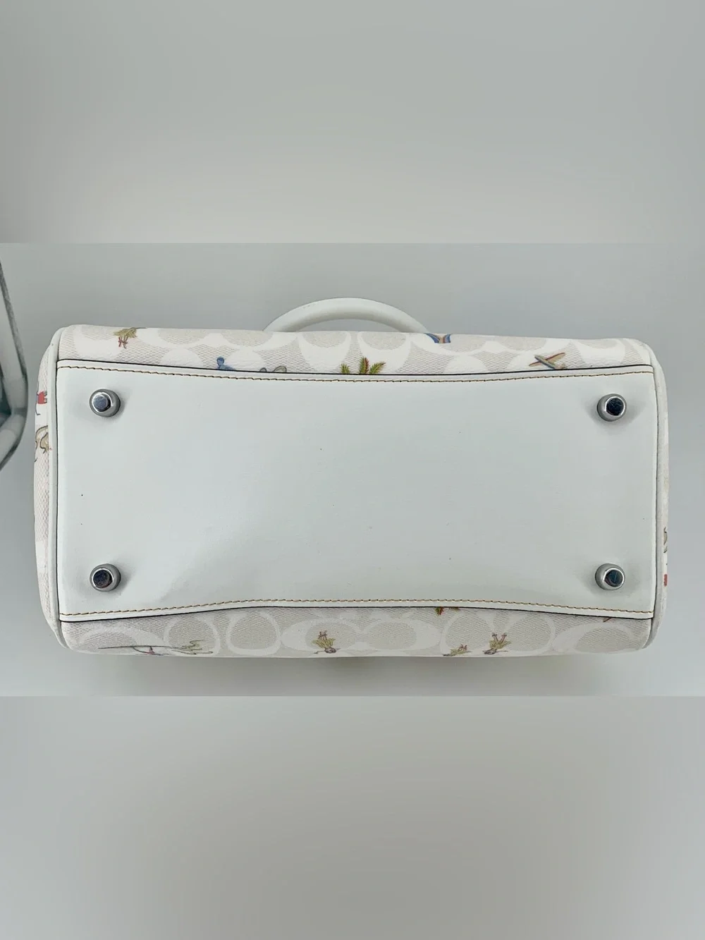 Coach Rowan Satchel & Wallet (NWOT) in Hula Print